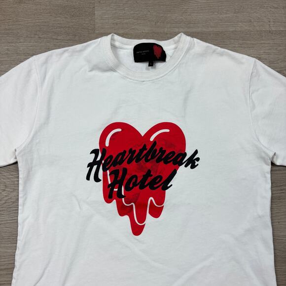 United Arrows Emotionally Unavailable Heartbreak Hotel Shirt Large Edison Chen - Picture 2 of 12